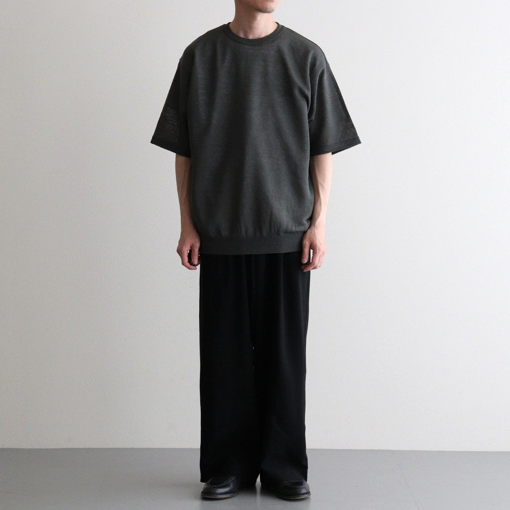 HEMP BROWSING T-SHIRT #GRAY [BN-26SM-079]