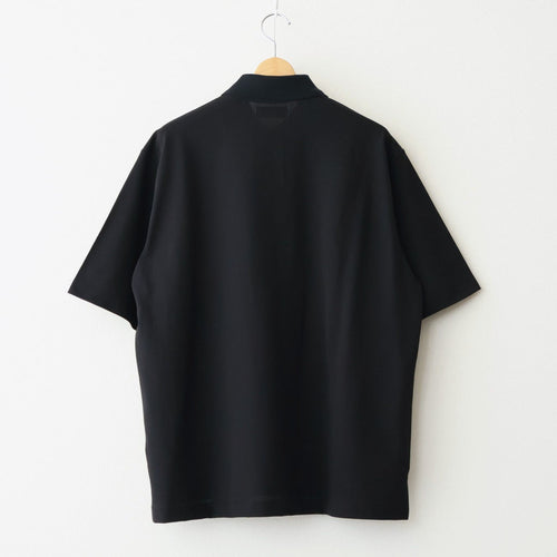 ONE BUTTON TEE S/S #BLACK [M26A14CS02B]