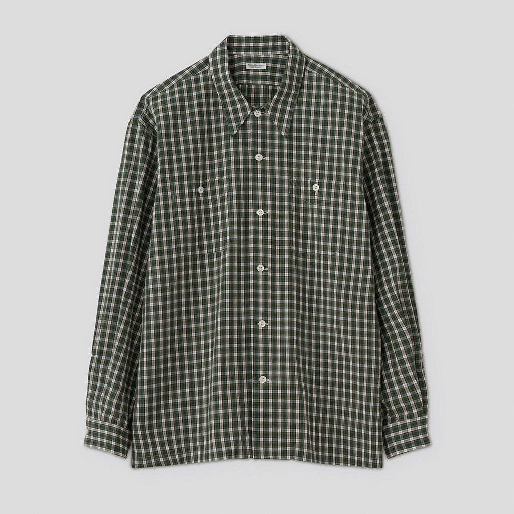 C/L PLAID LS SHIRTS #FOREST [PMAV-LS01]