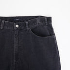 SULFUR-DYED BLEACHED CORDUROY PANTS #120 FADED NAVY [17062 40044]