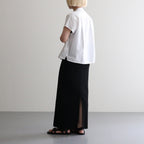 COTTON CUPRA HALF ZIP SH #030 WHITE [16861 50084]
