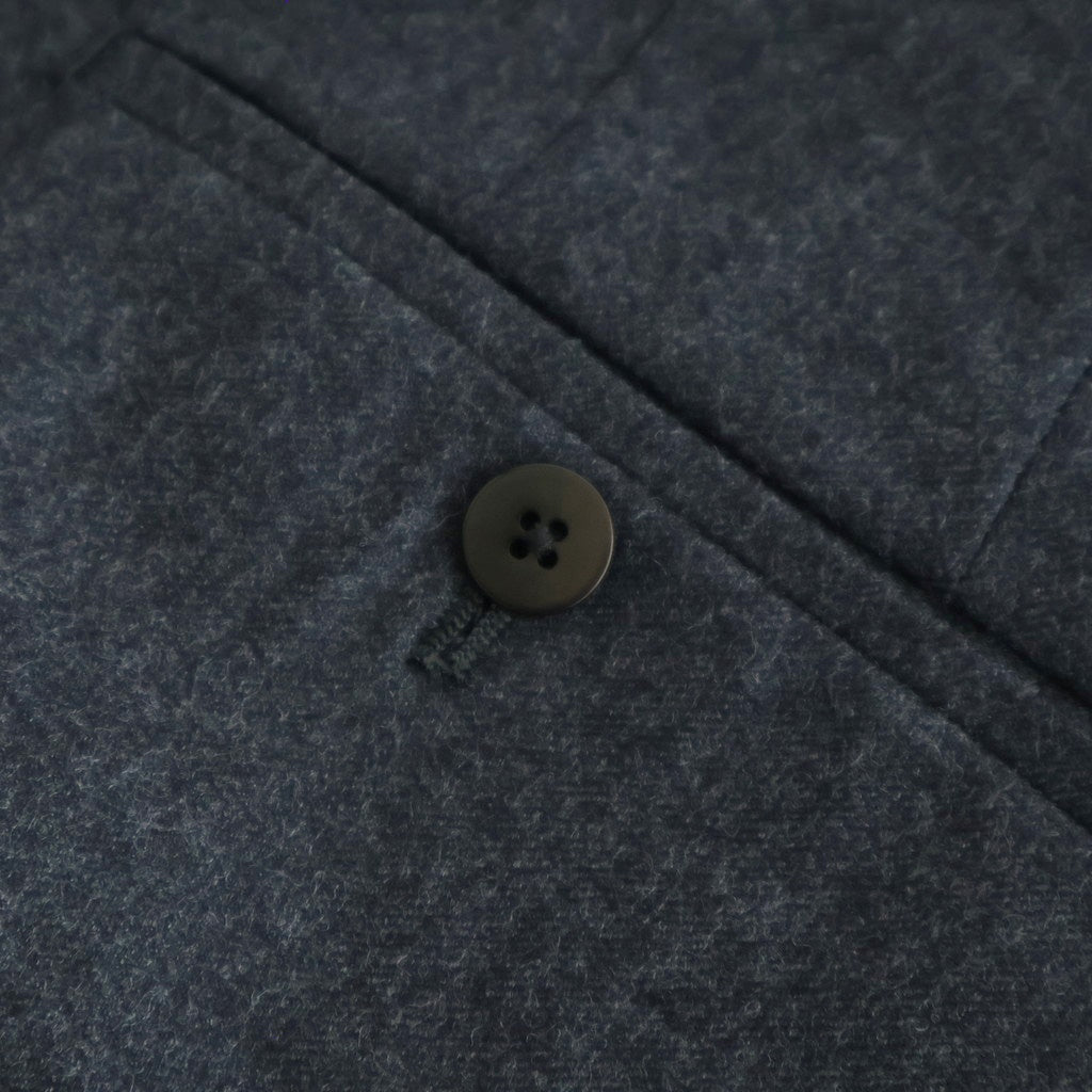 Wool Flannel Tuckless Waide Trousers #TOP Gray [NEP-AW2504M]