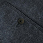 Wool Flannel Tuckless Waide Trousers #TOP Gray [NEP-AW2504M]