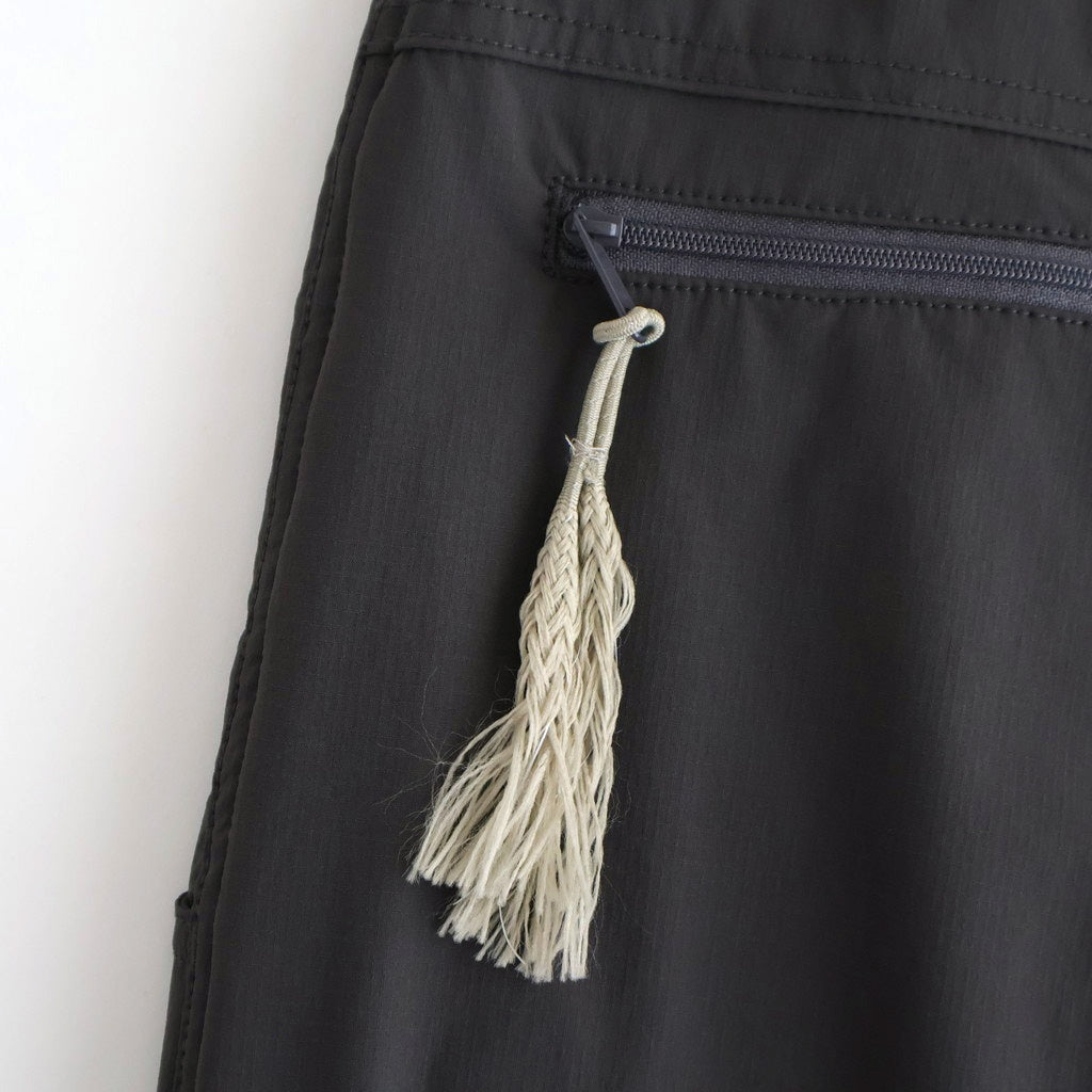 SM PANT Nylon Rip Polartec Alpha #Charcoal [25f_SMMF241069]