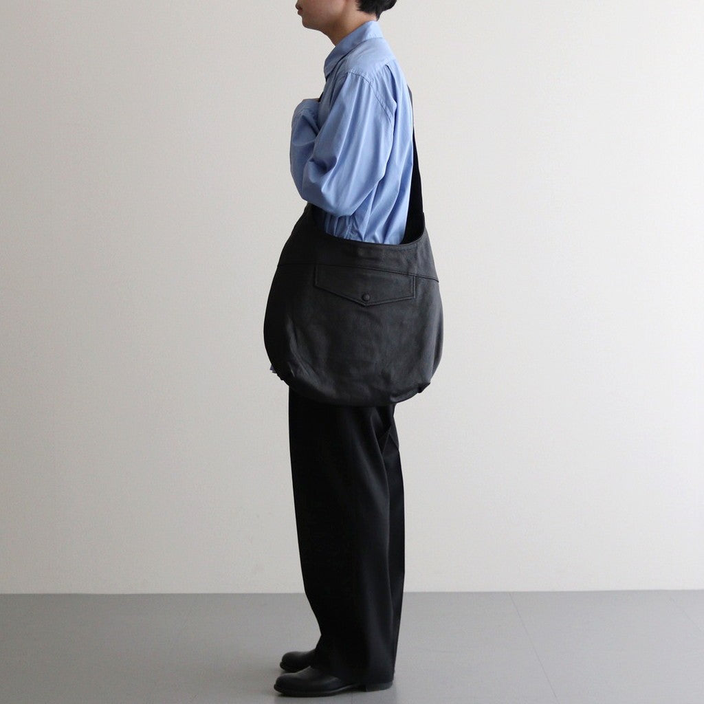 SHOULDER BAG #BLACK [BG-24-C-GOAT-3]