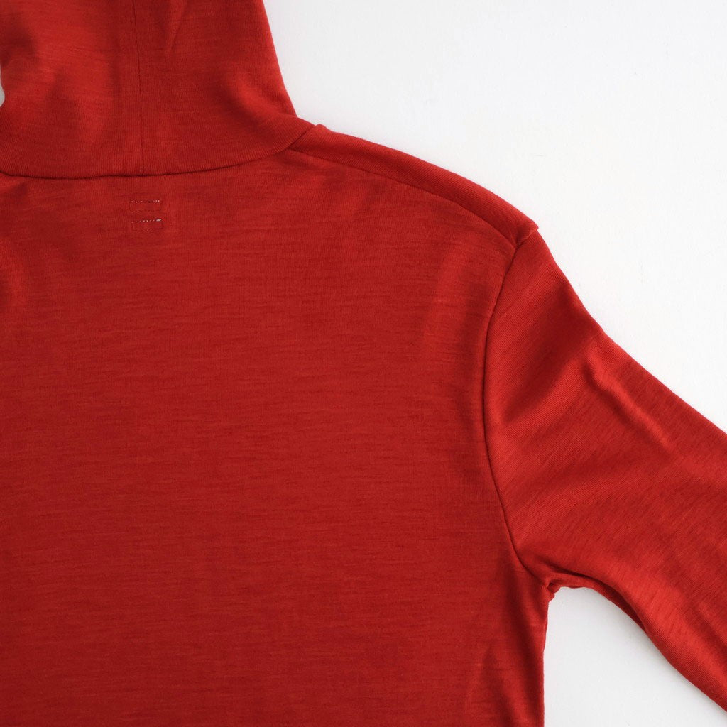 Wool Rib Turtle Neck #DarkRed [BHSW24F12F26]