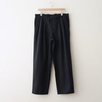 DOUBLE PLEATED EASY TROUSERS #NAVY [A26A93PT02C]