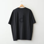 bd Print Tee WIDE #InkBlack×Black-PT [bROOTS25S34S26A]