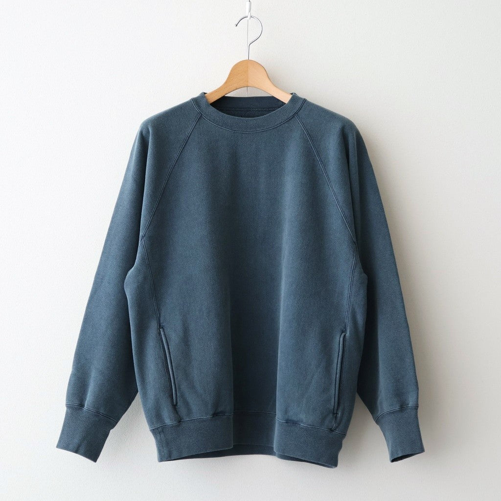 FADE COLOR JUMBERCA URAKE CREW NECK #FADE NAVY [BN-25FM-033]