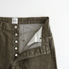 PURE STRAIGHT KHAKI DENIM #KHAKI [26W-BIS-PT05K]