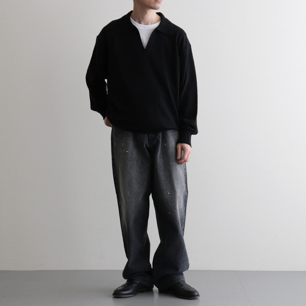 REVIVAL SILK SKIPPER #BLACK [BN-26SM-043]