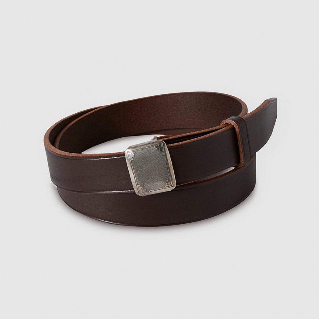 HICKOK BELT #D.BROWN/SILVER [PM-ACPP05]