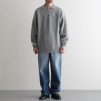 CASHMERE FOX POLO #GRAY [BN-25FM-055]