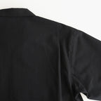 SILK NEP CLOTH SOUVENIR SHIRTS (Short-sleeve) #ONYX [251OJ-SH14]