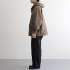 Quilting Field Mountain Parka #Brown [N25FA087]