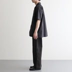 DENIM PAINTER TROUSERS #DUST BLACK [PMAT-PT09]