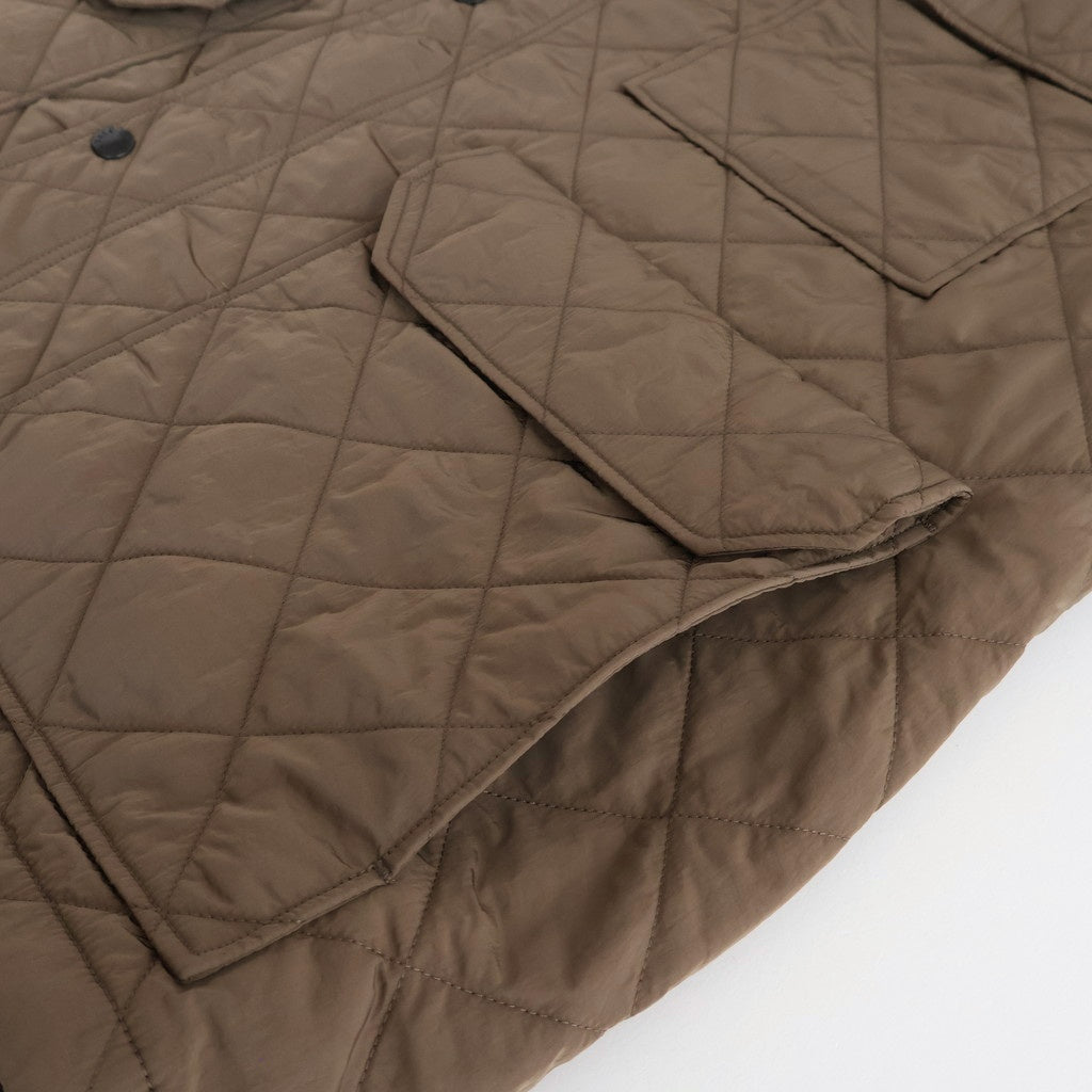 Quilting Field Mountain Parka #Brown [N25FA087]