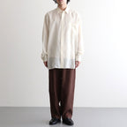 LINEN POPLIN PT #050 BROWN [17061 40059]