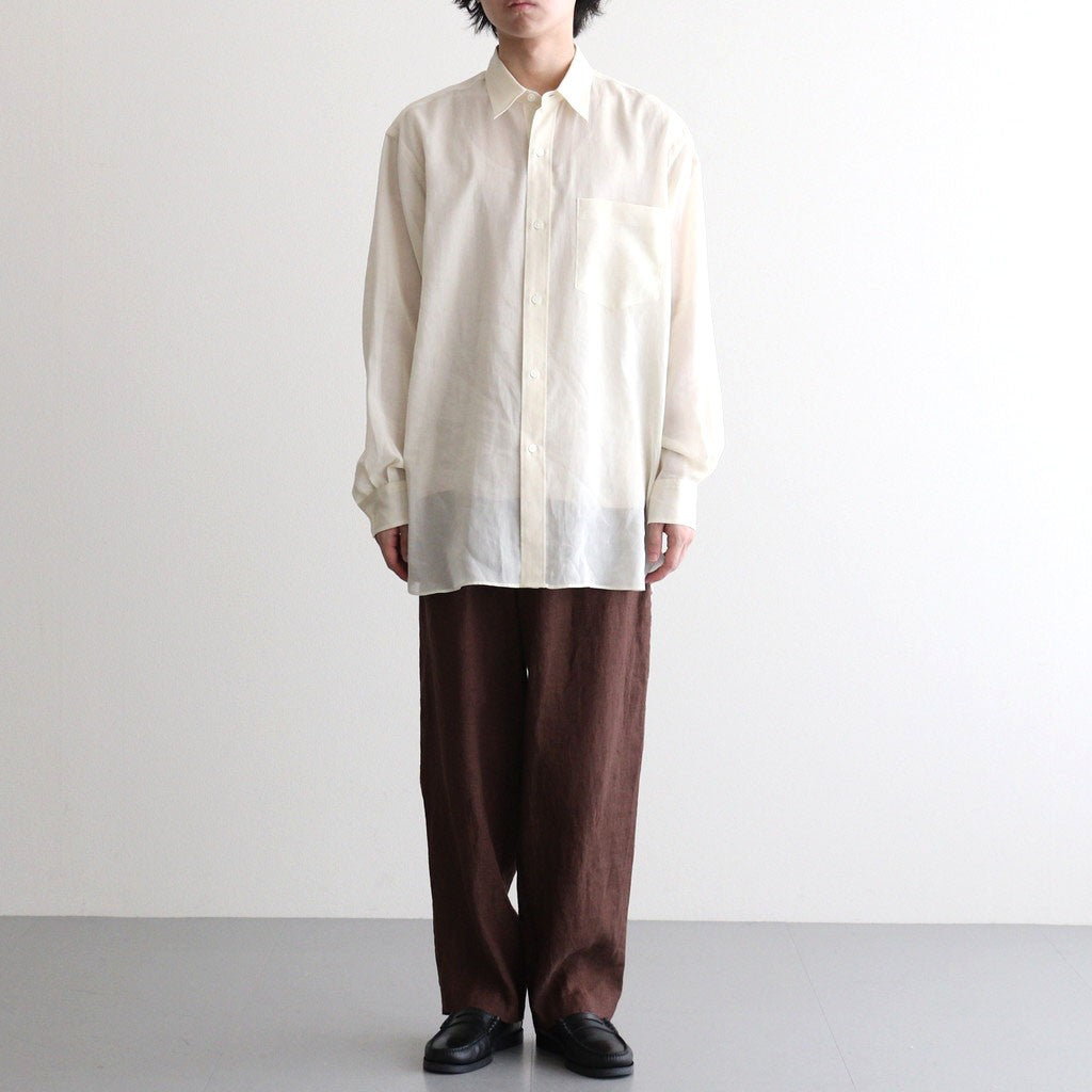 LINEN POPLIN PT #050 BROWN [17061 40059]