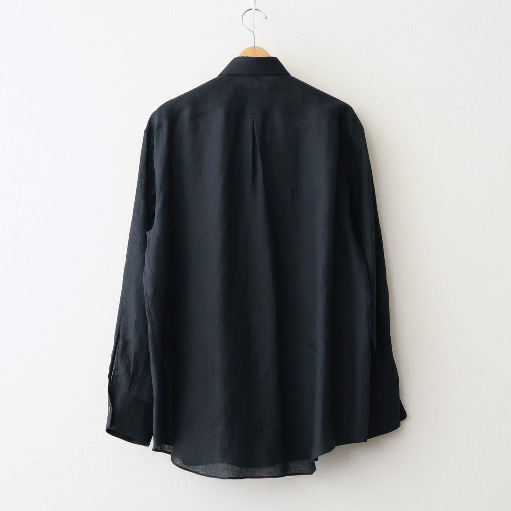 COMFORT FIT SHIRT #BLACK [A26A22SH01C]