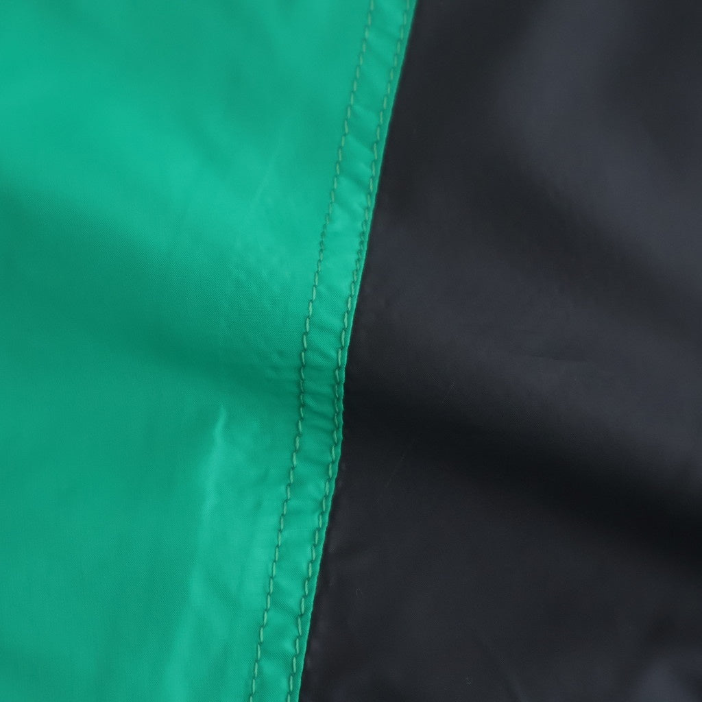 PANEL COLOR TRACK JACKET #BLACK/GRN [DNS26B02]
