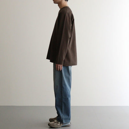 Rough&Smooth Thermal Over Neck L/S #KhakiBrown [bROOTS24F30]