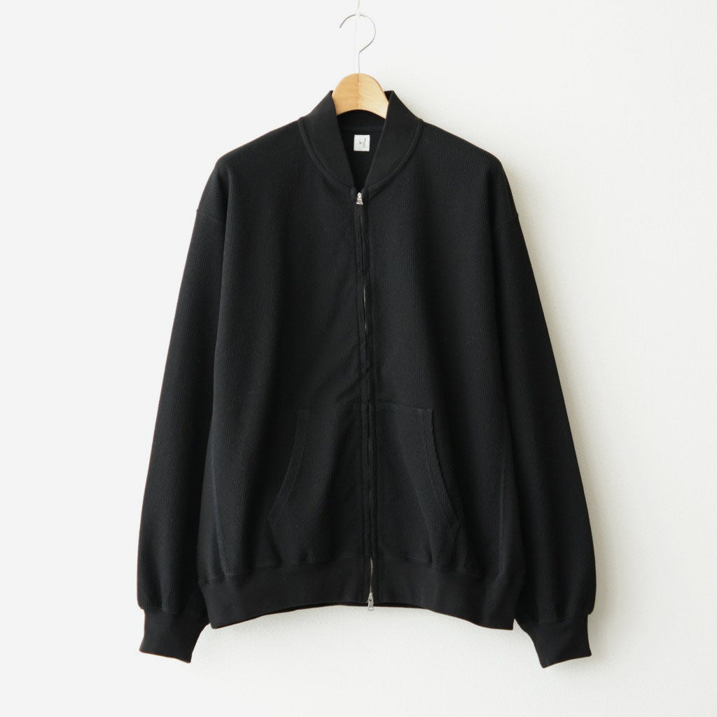 Rough&Smooth Thermal Blouson #Black [bROOTS26F14]