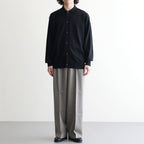 BABY WOOL POLO CARDIGAN #BLACK [BN-26FM-040]