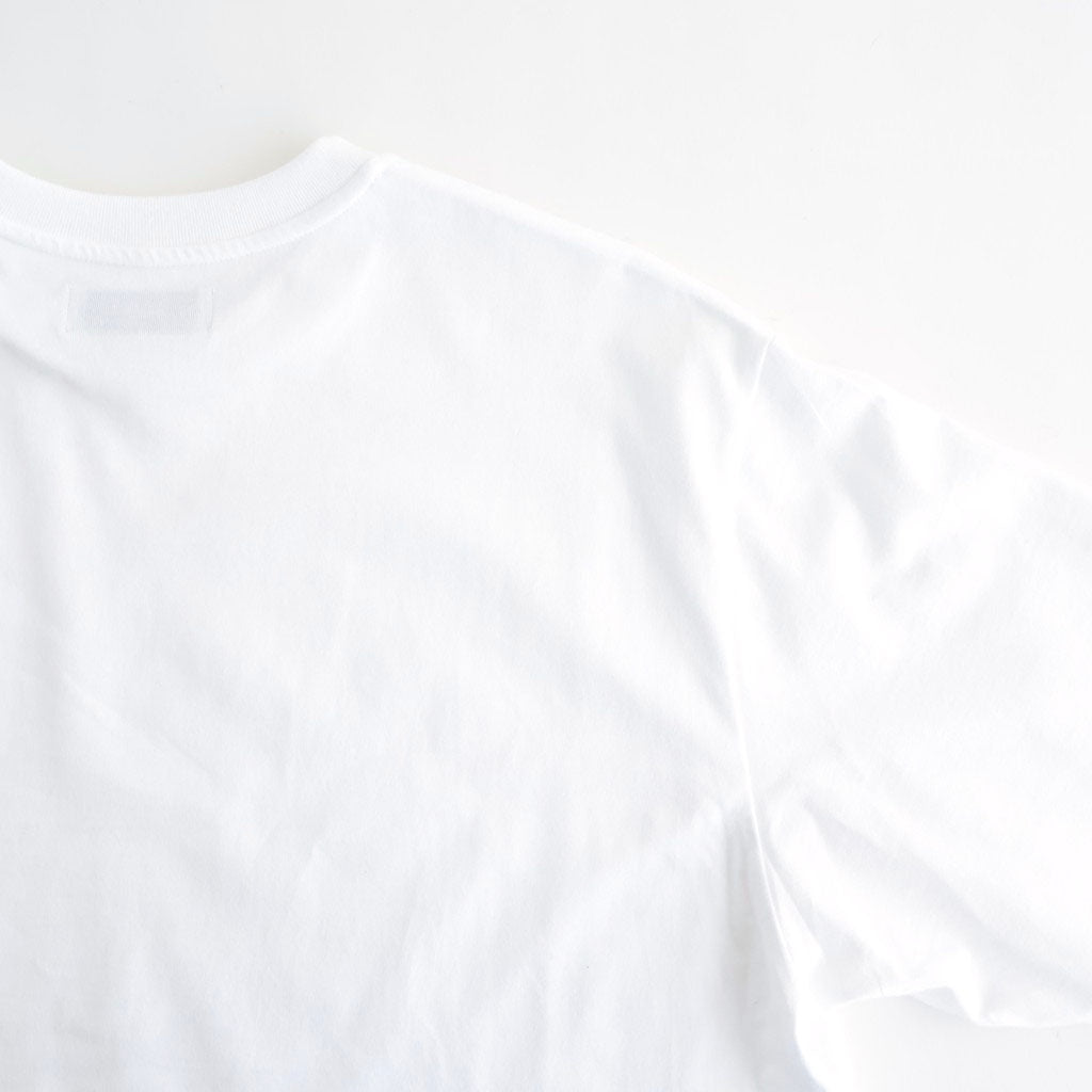 CREW NECK TEE #WHITE [M26A13CS01B]