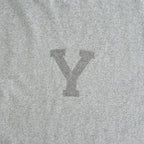 ALE-Y 88/12 Print Tee WIDE #HeatherGrey×Fade/Grey-PT [bROOTS25S36S26A]