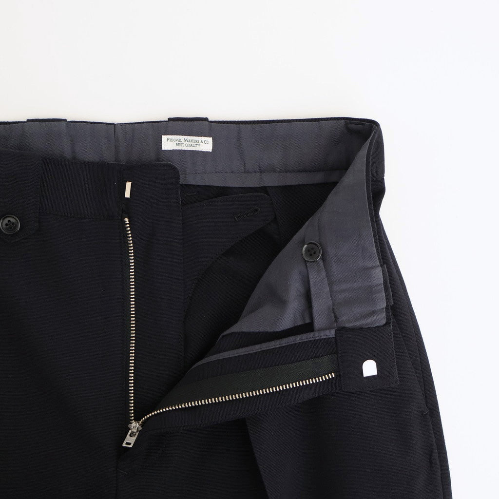 W/CA SAFARI TROUSERS #INK NAVY [PMAU-PT08]