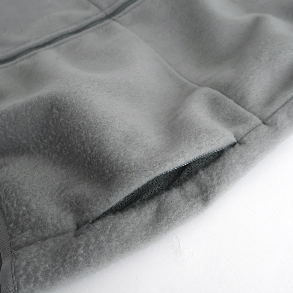 LEVEL3 Fleece Vest #FoliageGrey [bROOTS24F13F25]