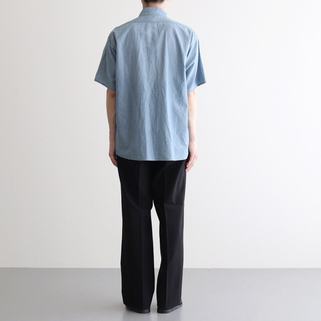 CAMP COLLAR MARINE SHIRTS #INDIGO [251OJ-SH11]