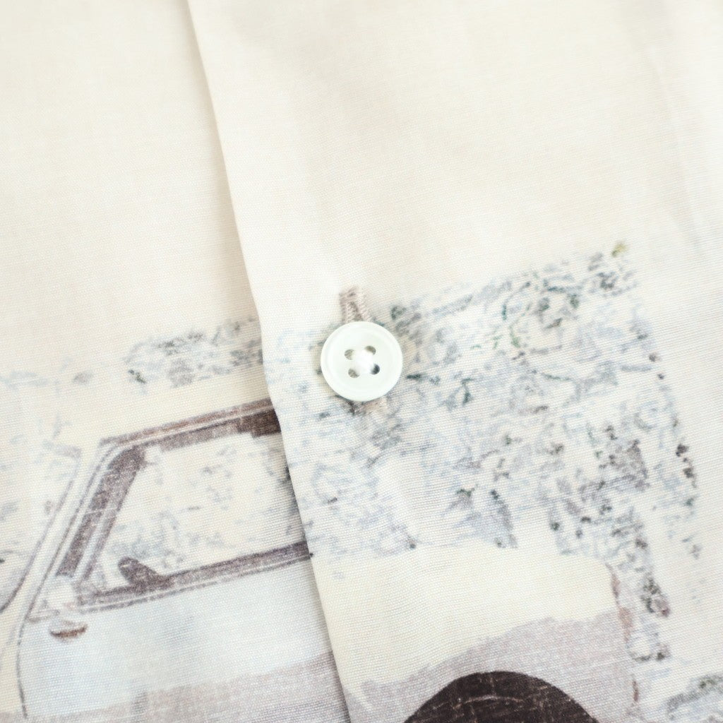 OPEN COLLAR S/S SHIRT #GRAIGE MINI [M26B07SH03B]