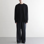 COMFORT FIT L/S Tee #BLACK [A25C05CS03C]