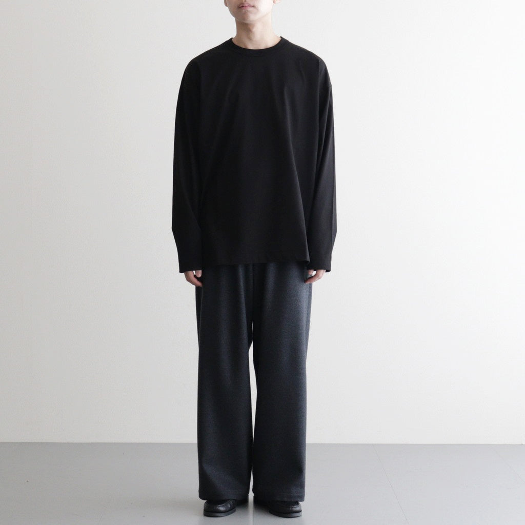 COMFORT FIT L/S Tee #BLACK [A25C05CS03C]