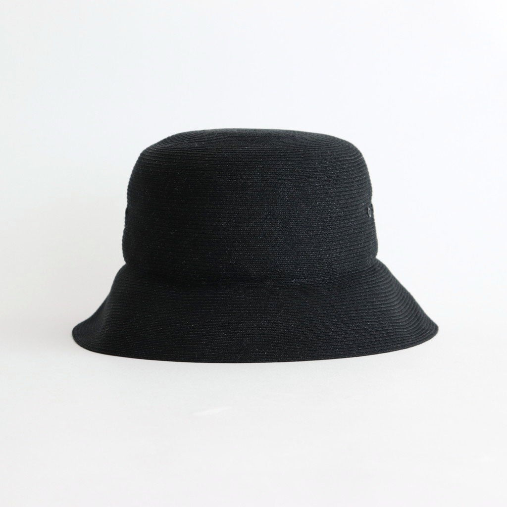 BRAID BUCKET HAT #BLACK [Y01012]