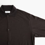 SHIRT CARDIGAN #DARK BROWN [M26C15CS01C]