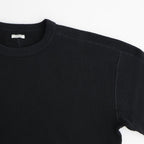 HEAVY WAFFLE TOP #INK BLACK [PMAU-CL01]