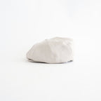 LINEN HERRINGBONE PEAKED CAP #OATMEAL [261OJ-HT02]