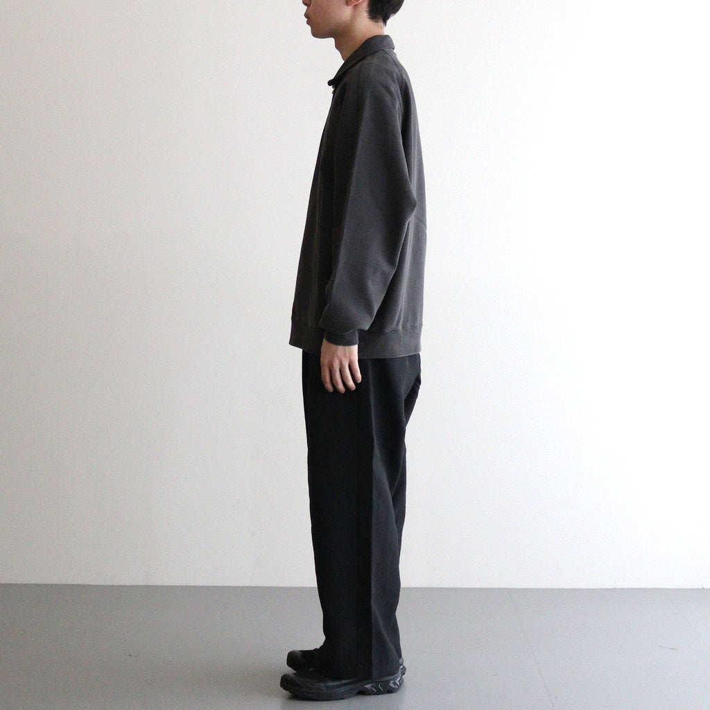 11oz Half Zip Sweatshirt #Charcoal [N25SH010]