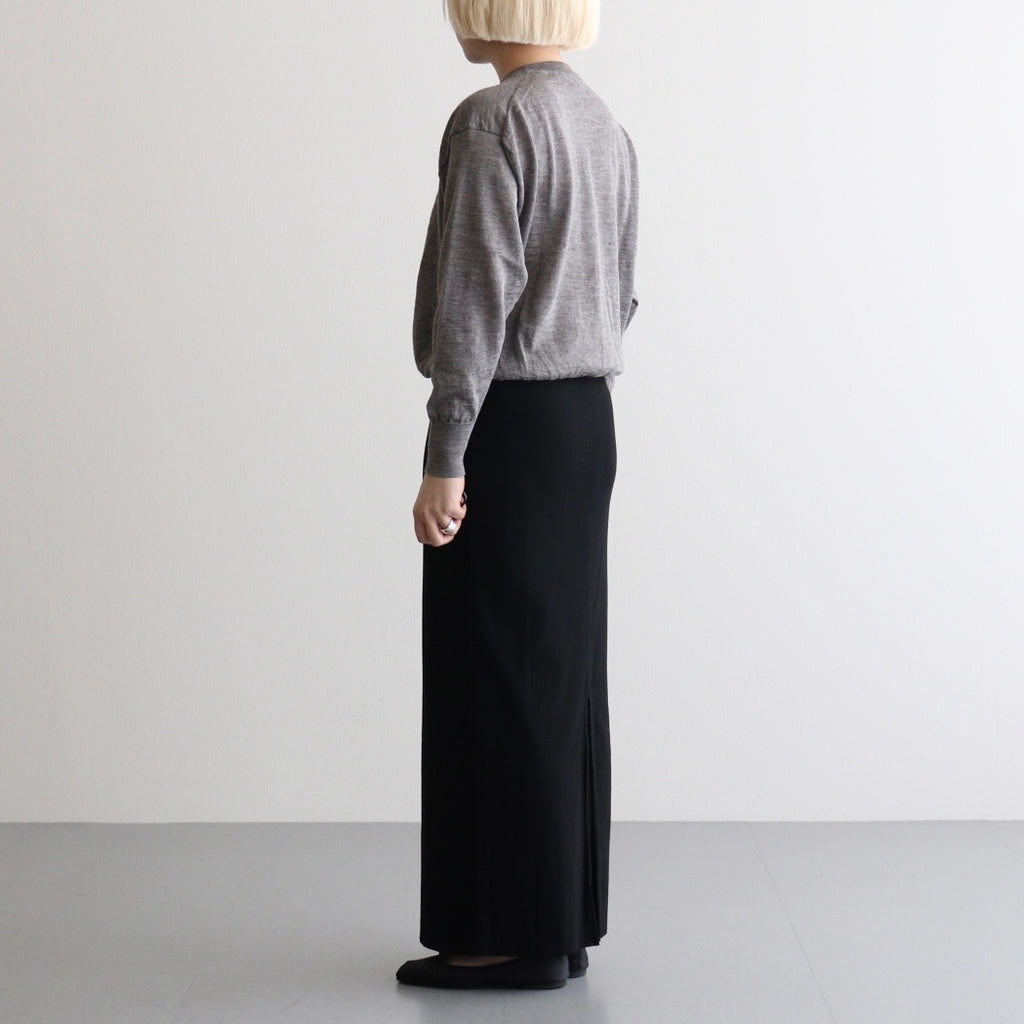 CHOMA CREW NECK #GREIGE [BN-26SL-039]