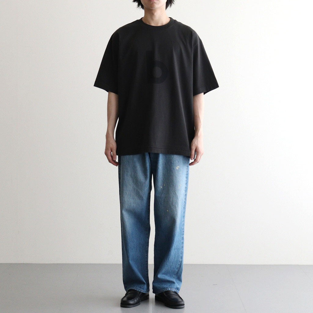 bd Print Tee WIDE #InkBlack×Black-PT [bROOTS25S34S26A]