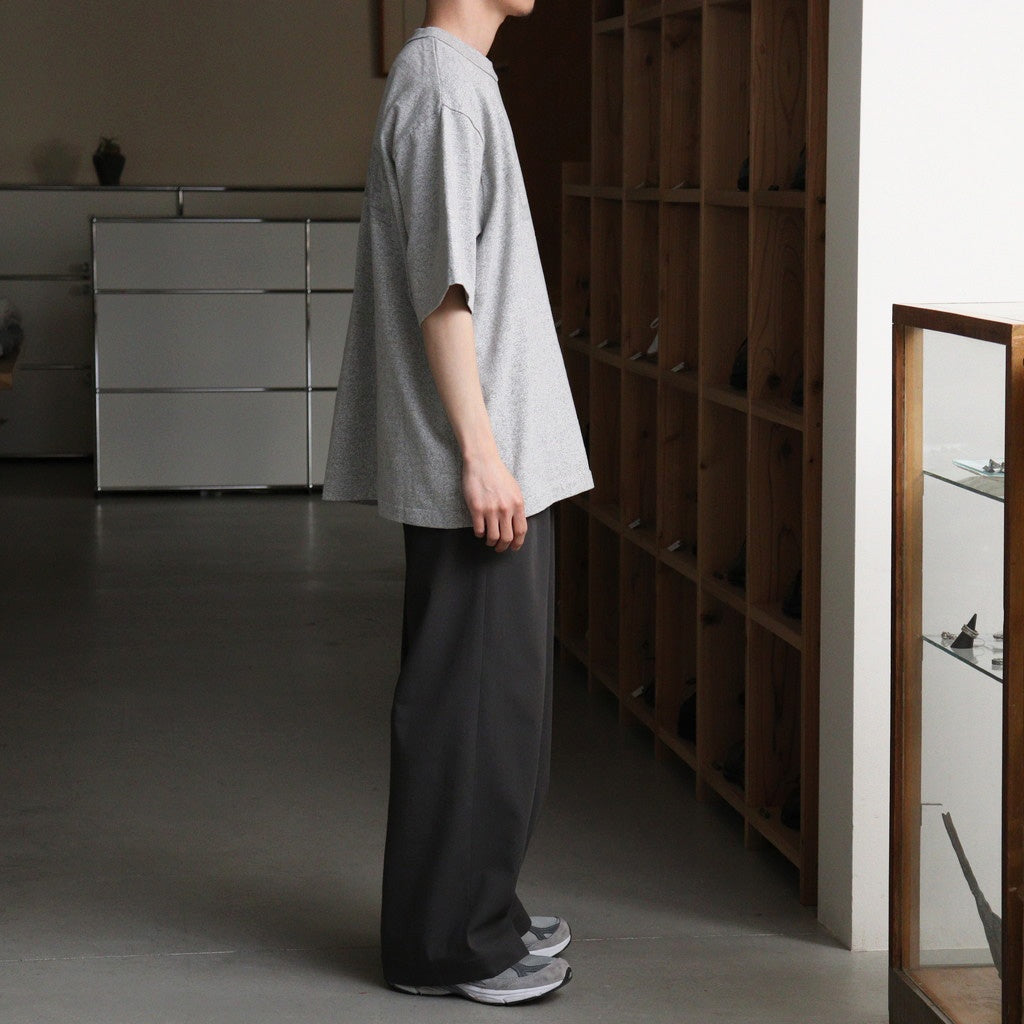 NOT-PRINCE 88/12 Print Tee WIDE #HeatherGrey×Fade/Grey-PT [bROOTS25S36S26B]
