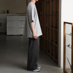 NOT-PRINCE 88/12 Print Tee WIDE #HeatherGrey×Fade/Grey-PT [bROOTS25S36S26B]