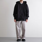 11oz Zip Up Hoodie #Black [N25FH046]