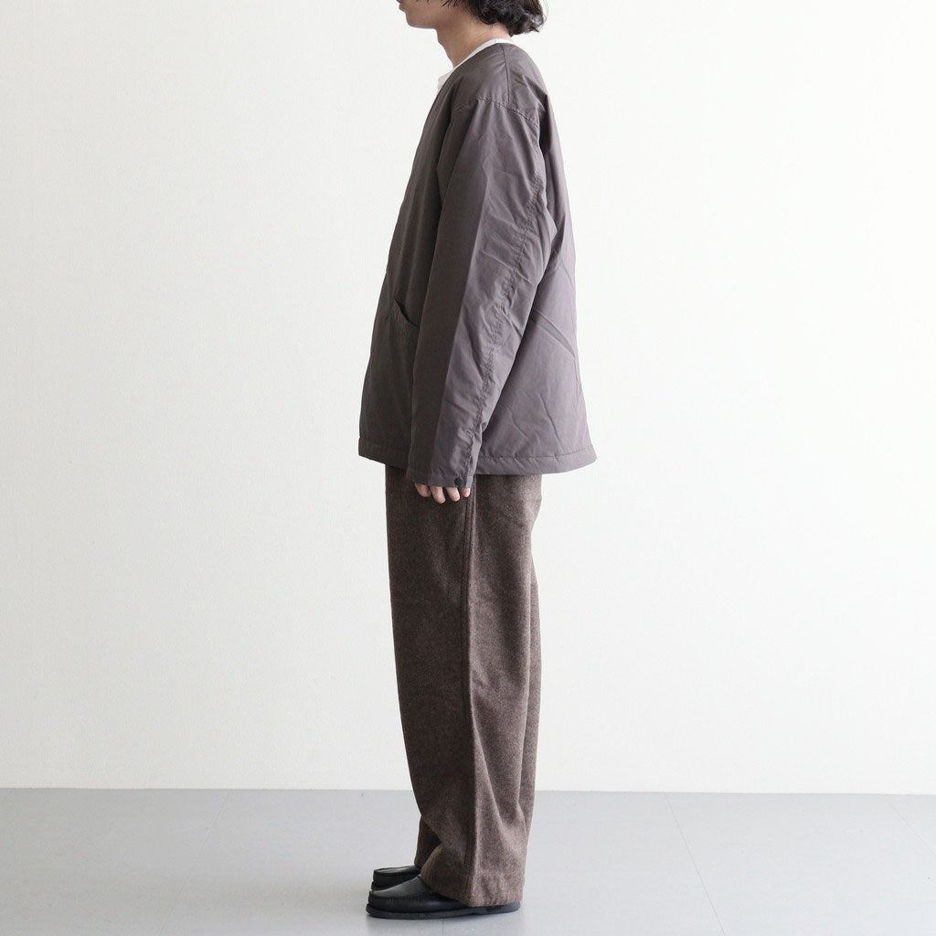 Wool Nylon Melton Pants #Brown [S26FC053]