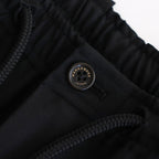 TRIPLE PLEATED EASY TROUSERS #BLACK [A25B03PT01C]