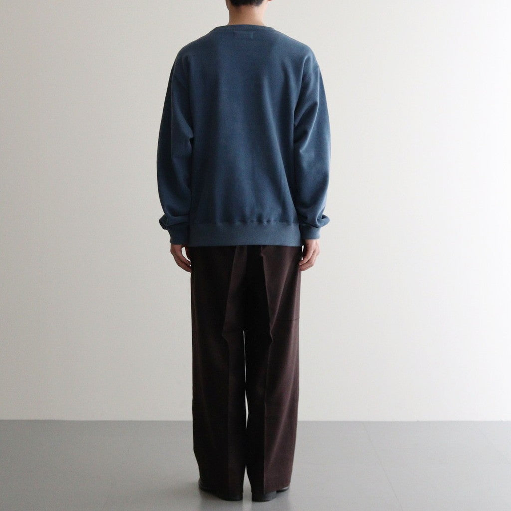 DOUBLE PLEATED TROUSERS #DARK BROWN [A24C17PT02C]