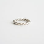 STEVE ARVISO Twisted Wire Ring #SILVER
